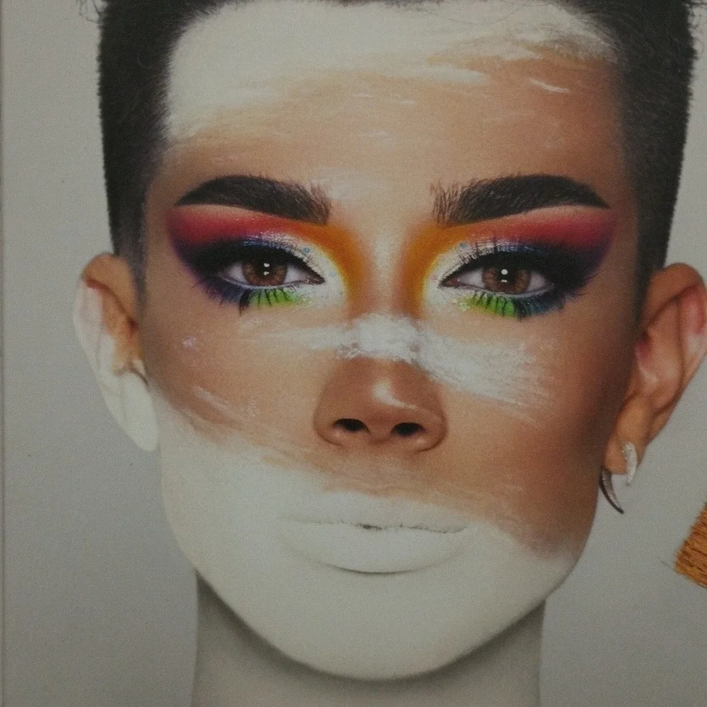 Morphe The James Charles Authentic Eyeshadow Palette Full size Rare Glam Womens